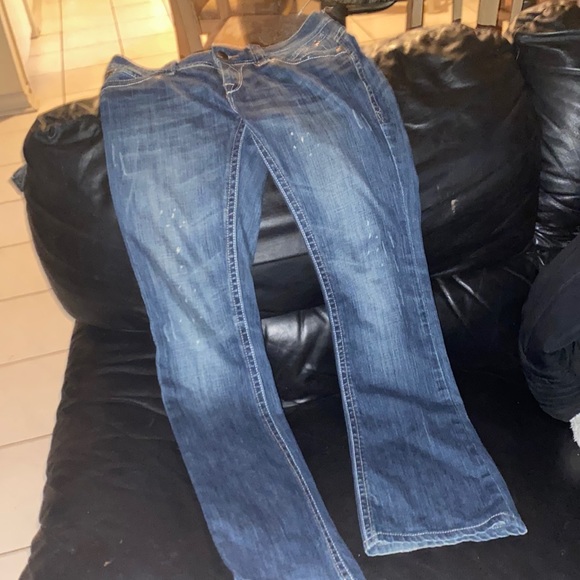 Urban Behaviour Wide Flare Blue Jeans! - Picture 1 of 7